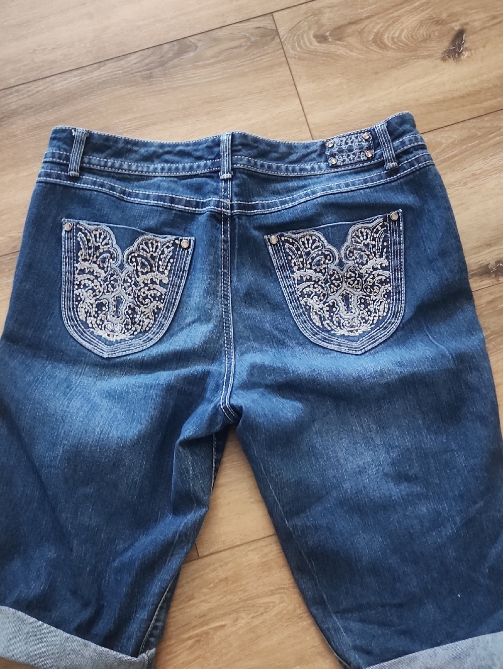 Bandolino Denim Bermuda Shorts
